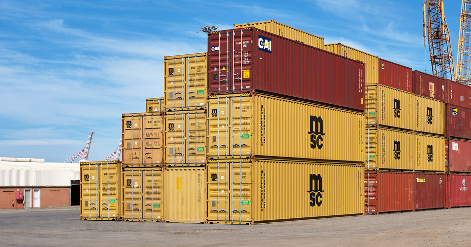 Containers background